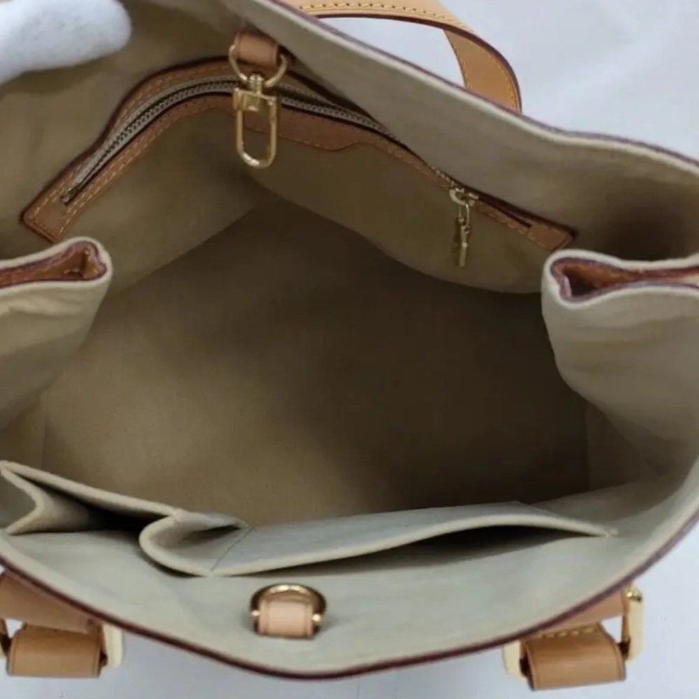 Louis Vuitton Authentic Shoulder Bag in Damier Azure Canvas. Suede interior - Picture 8 of 10